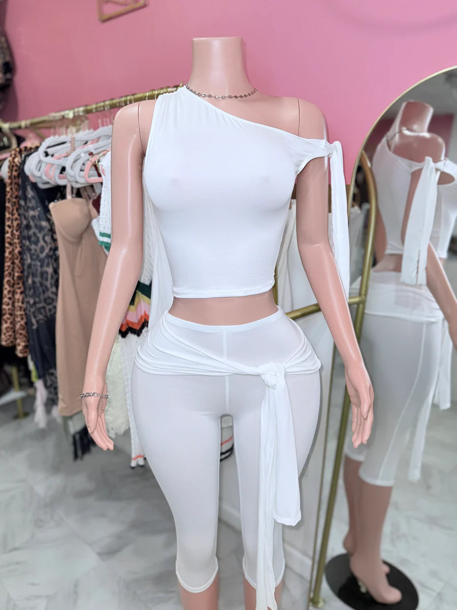 Capri set white