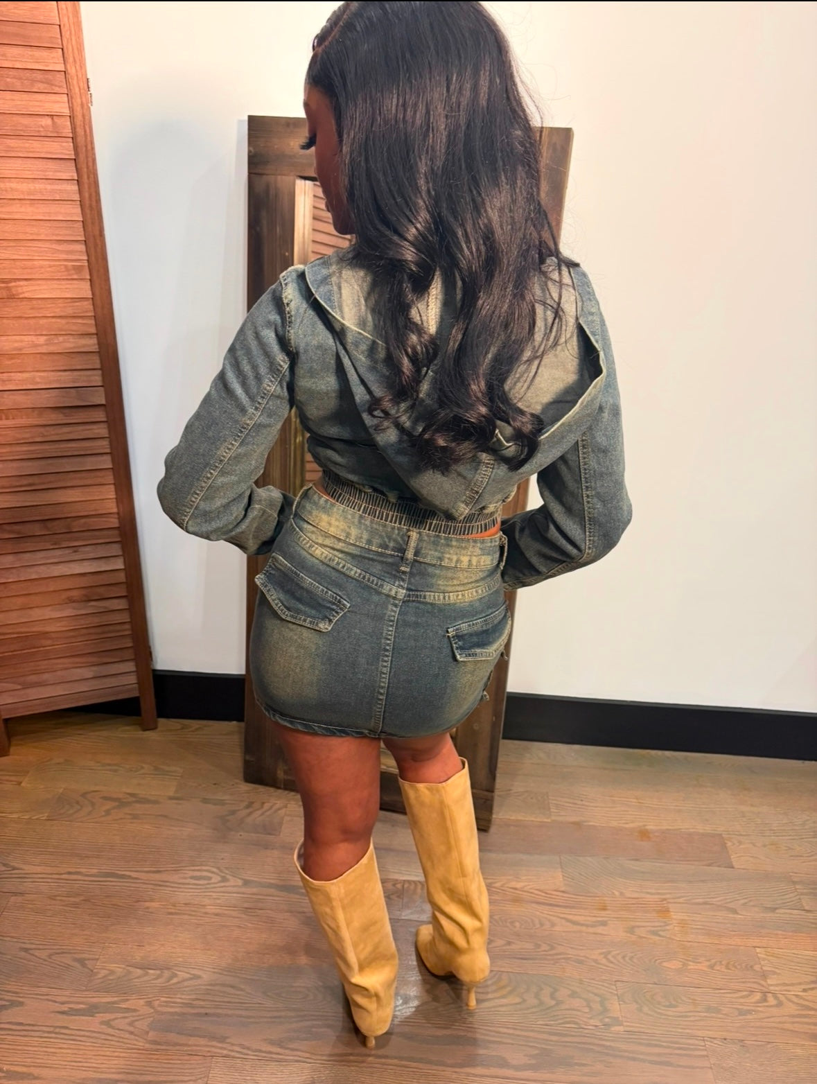Vintage Hooded Set