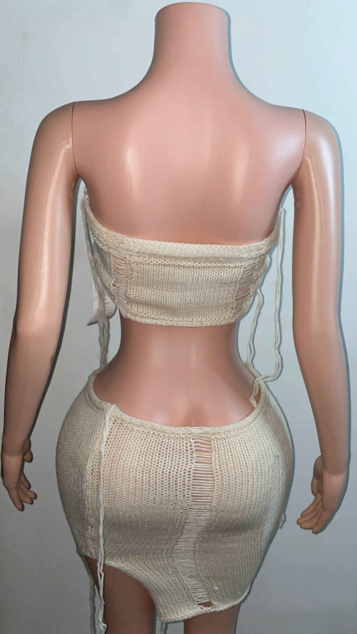 Distressed Knit Set