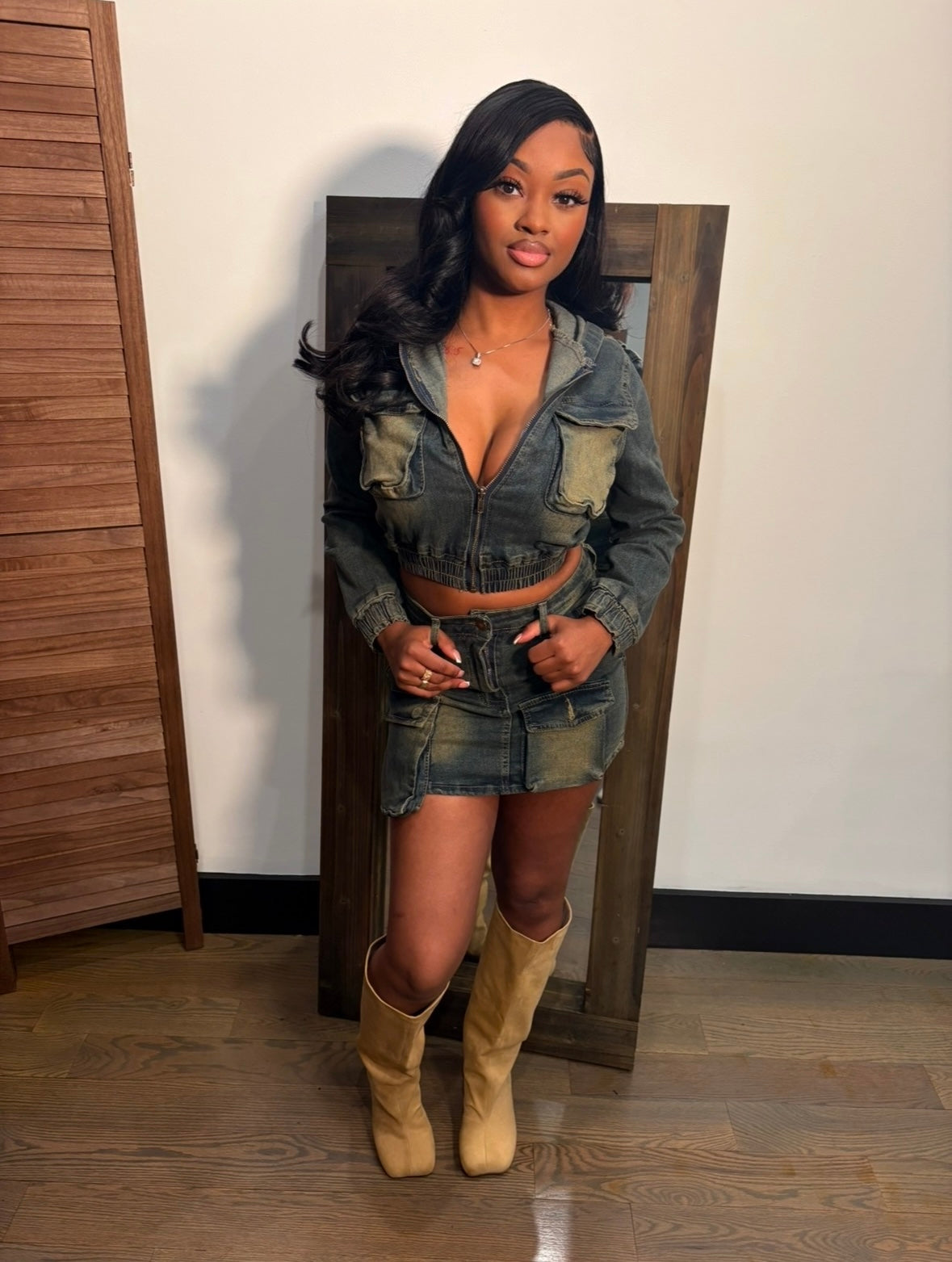 Vintage Hooded Set