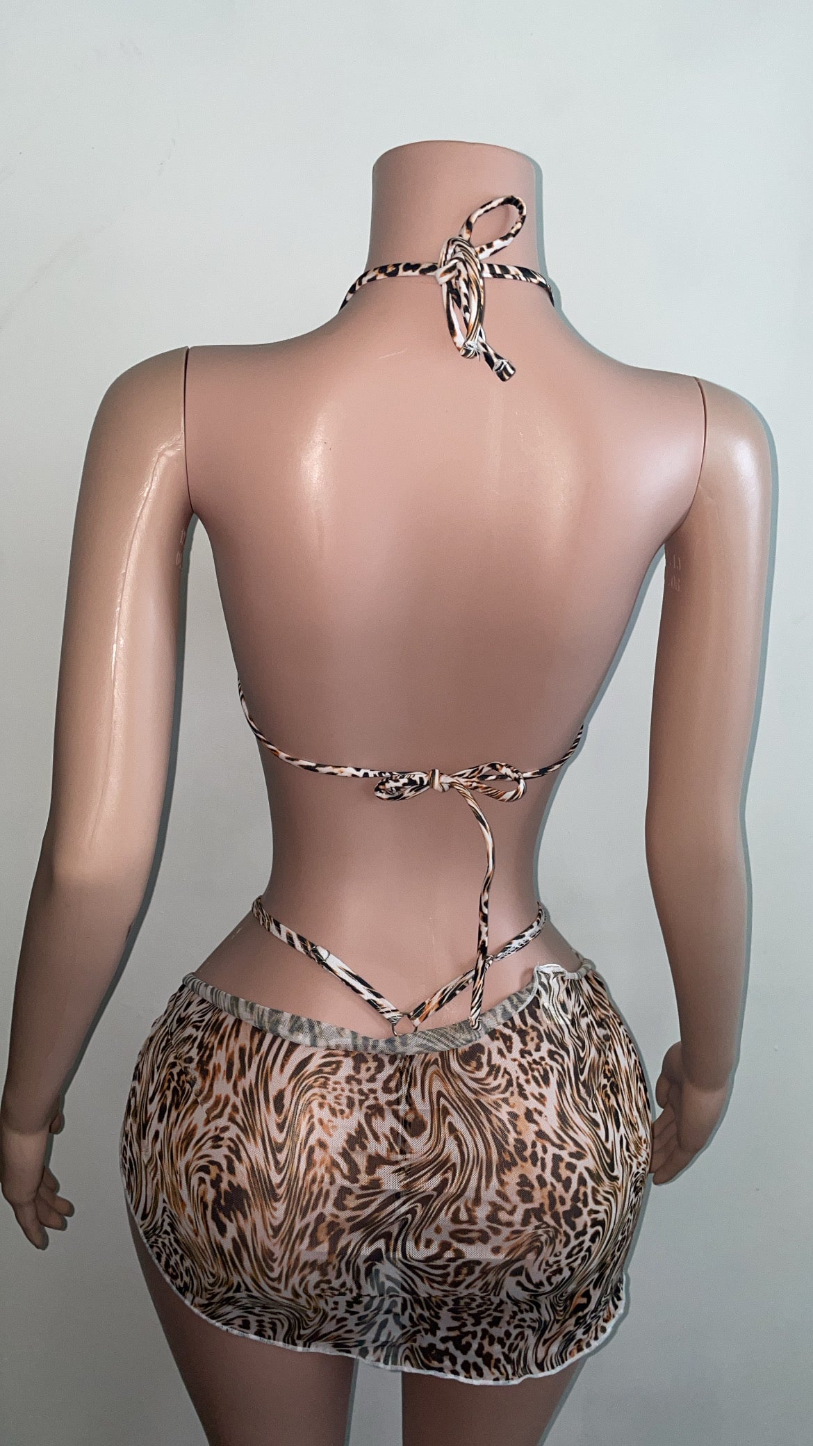 Leopard 3 pc Bikini