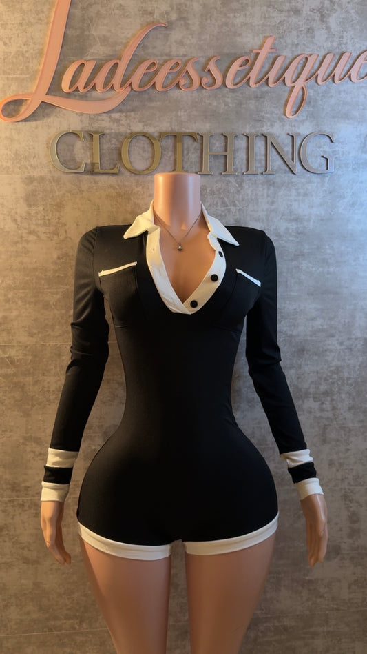 Midnight Heiress Romper