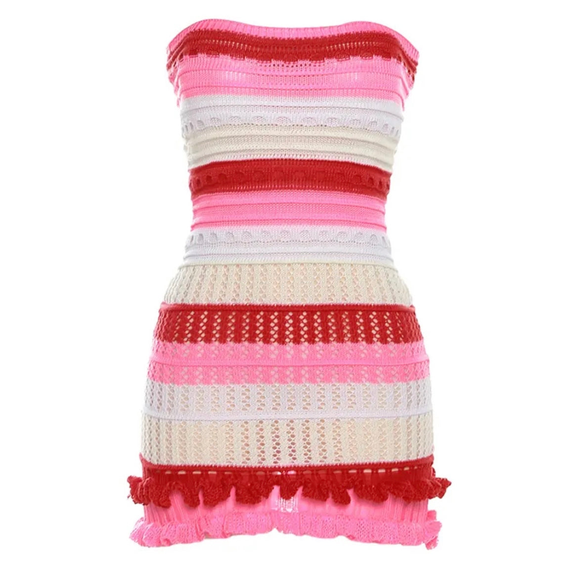 Candy stripe dress