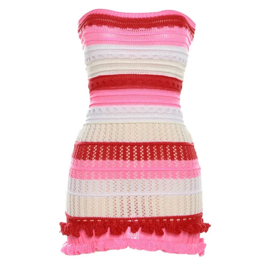 Candy stripe dress