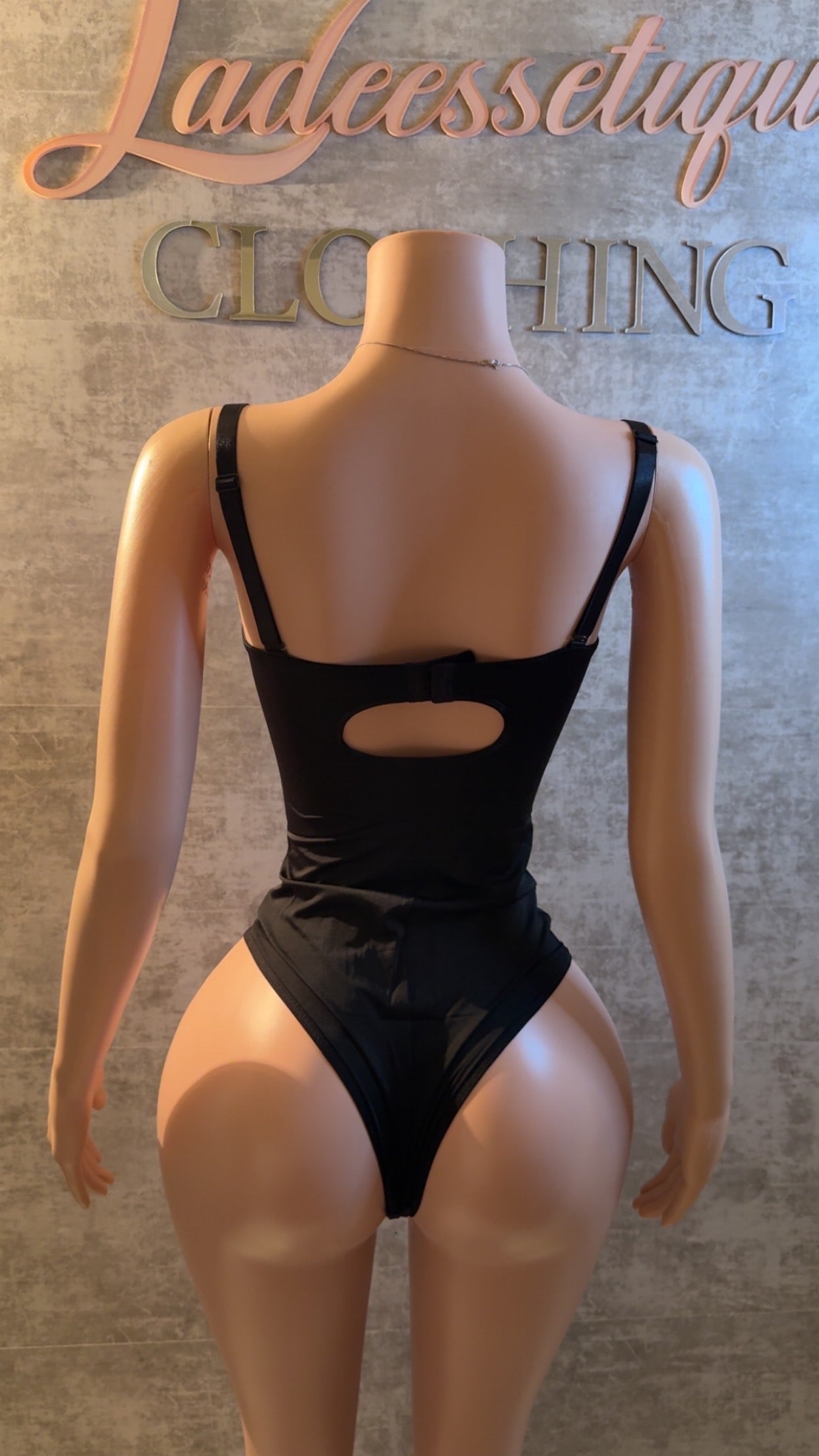 Snatched Bodysuit Black