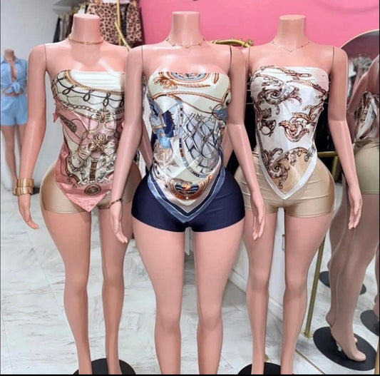 Luxe Satin Short Set