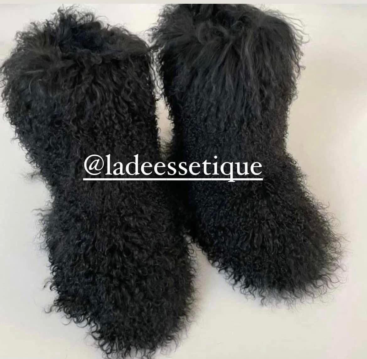 Mongolian Fur Boots