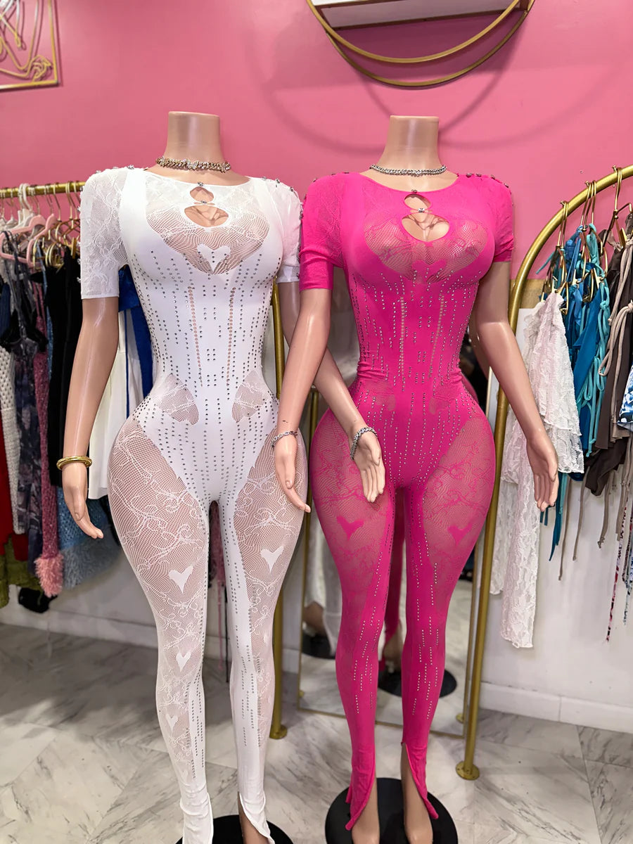 Sacred Heart Bodystocking Jumpsuit