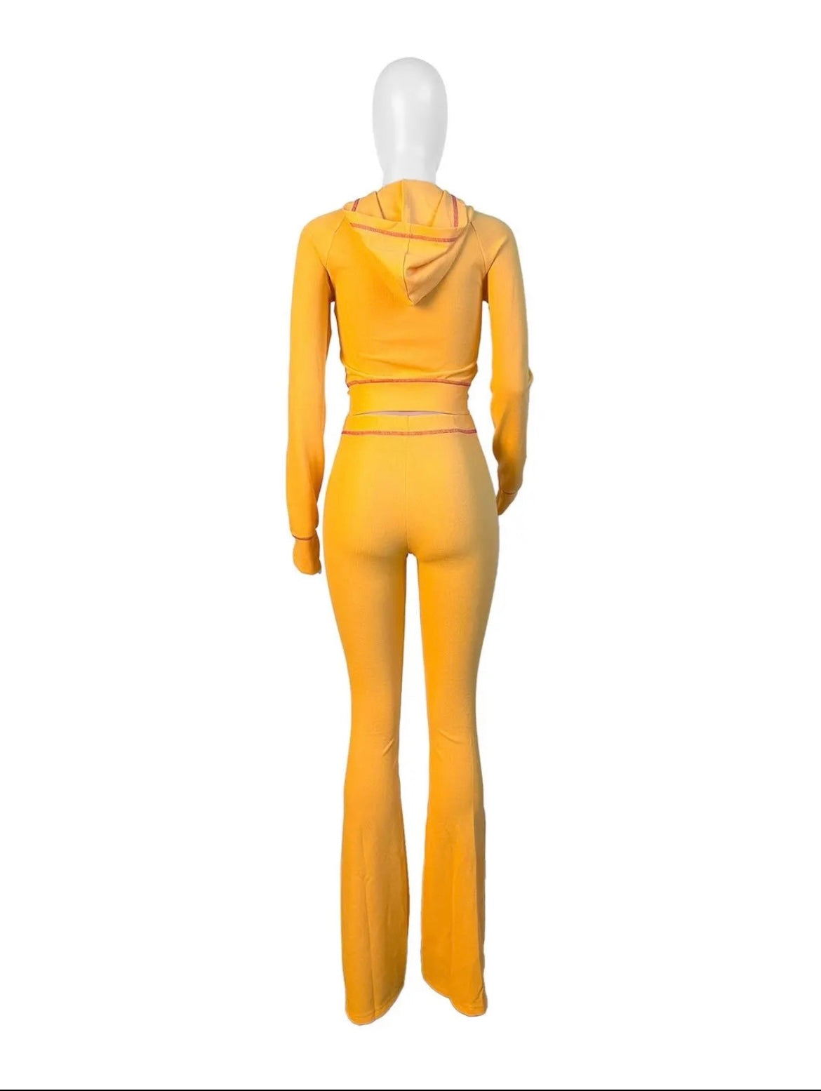 Thermal Knit Set Yellow