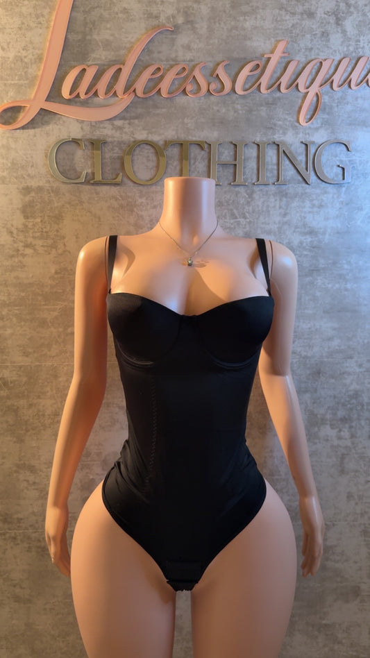 Snatched Bodysuit Black
