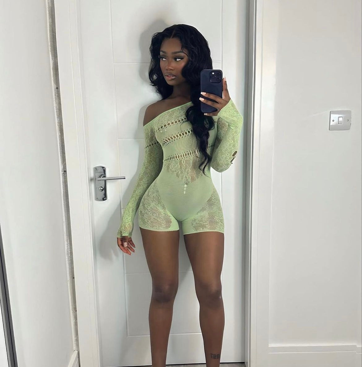 Spice Romper Green