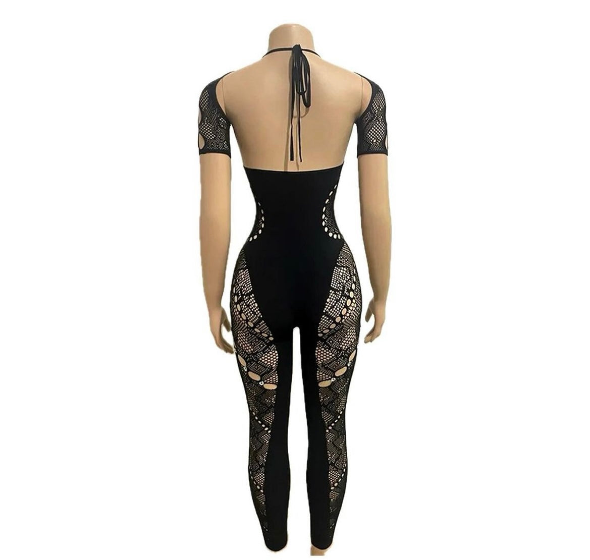 Black Poster Jumpsuit