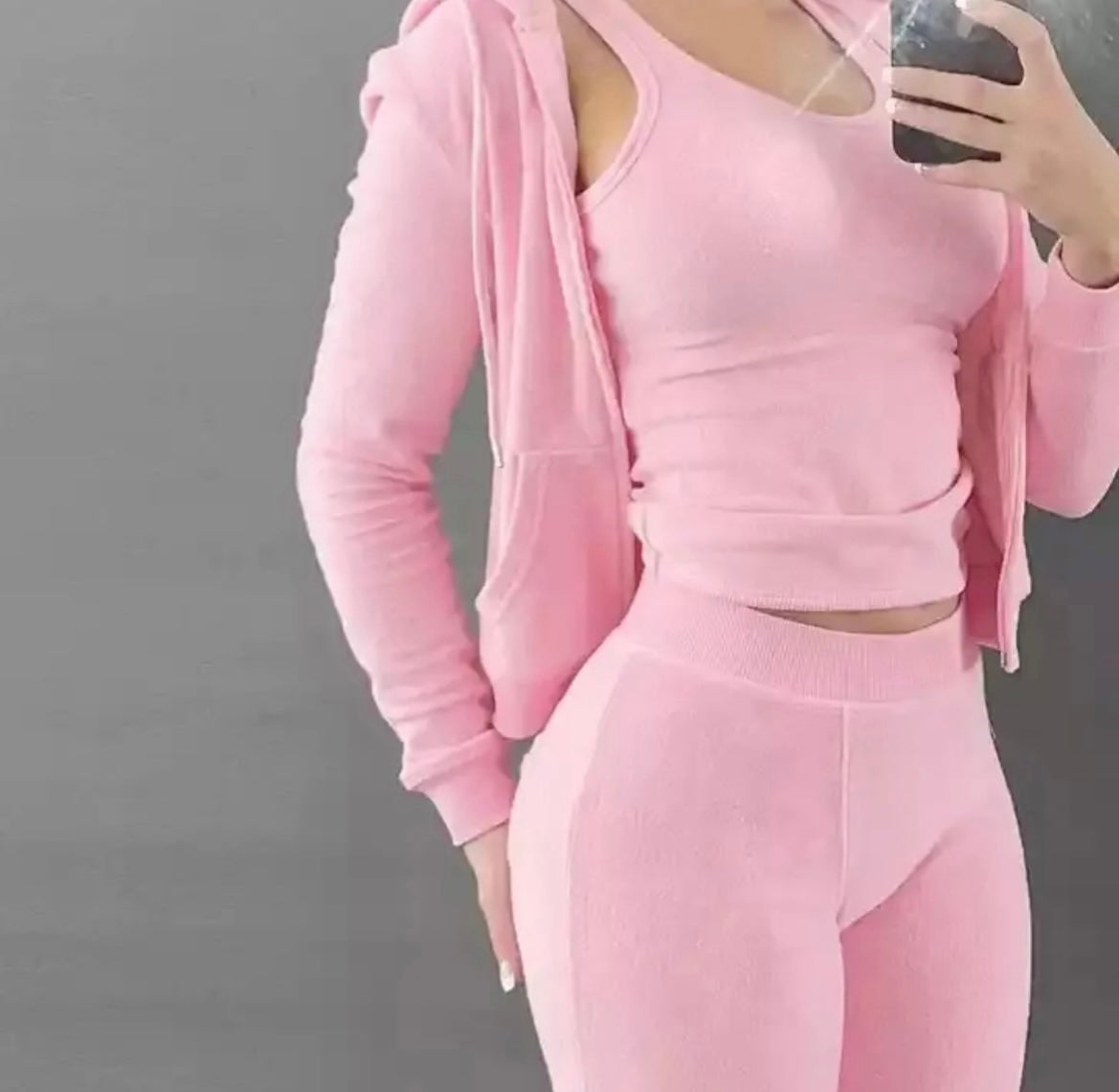 Cozy sweatsuit Pink